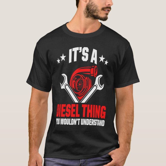 Camiseta Es algo diesel que no entenderías el coche R (Anverso)