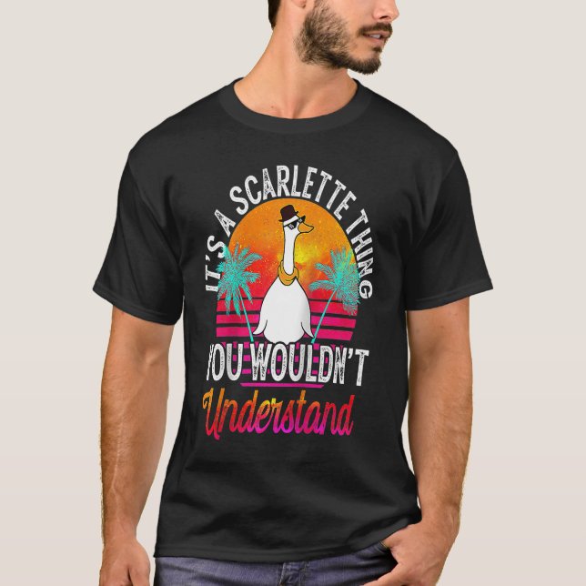 Camiseta Es algo escarlette que no entenderías Sca (Anverso)