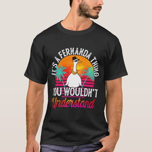 Camiseta Es algo Fernanda que no entenderías. (Anverso)