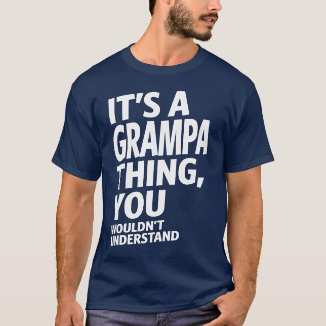 Camiseta Es algo Grampa (Anverso)