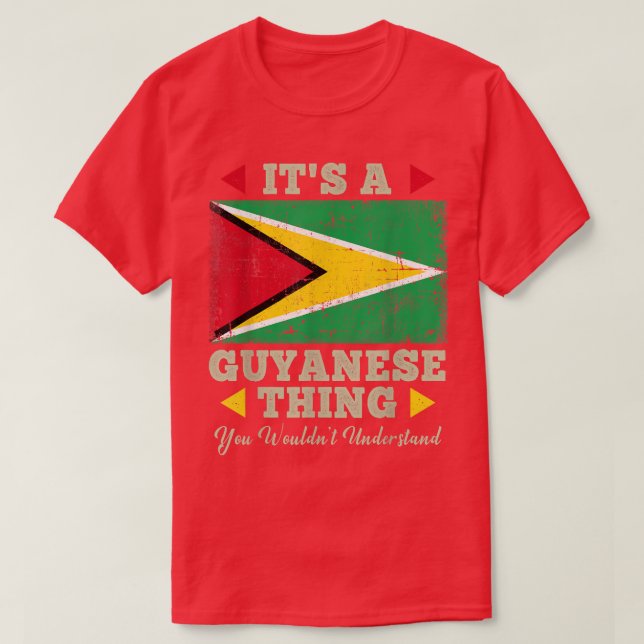 Camiseta Es algo guyanés que no entenderías a Guya (Diseño del anverso)