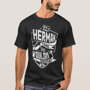 Camiseta Es algo HERMAN, no lo entenderías