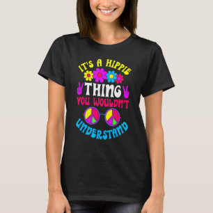 Camiseta Es algo hippie que no entenderías la paz