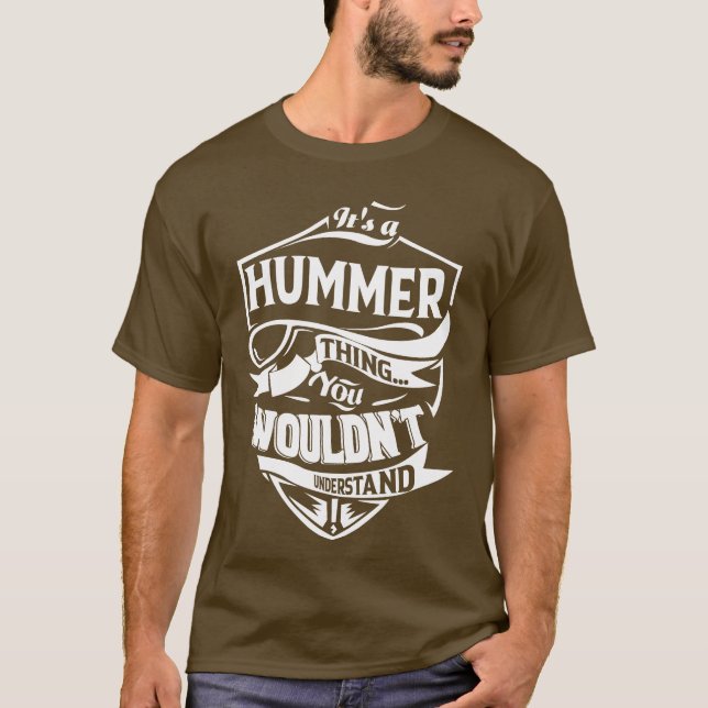 Camiseta Es algo HUMMER que no entenderías (Anverso)