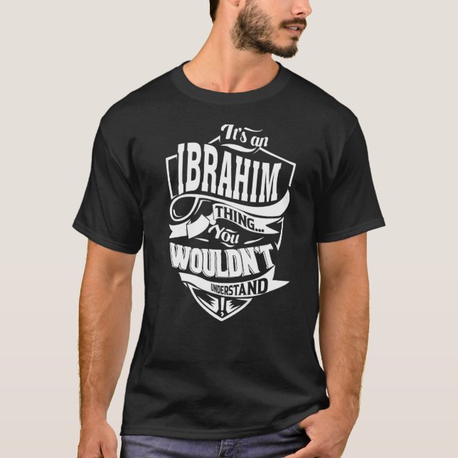 Camiseta Es algo IBRAHIM (Anverso)