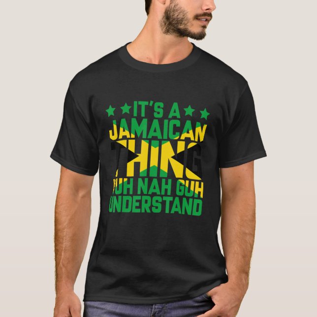Camiseta Es algo jamaiquino que entiendes (Anverso)