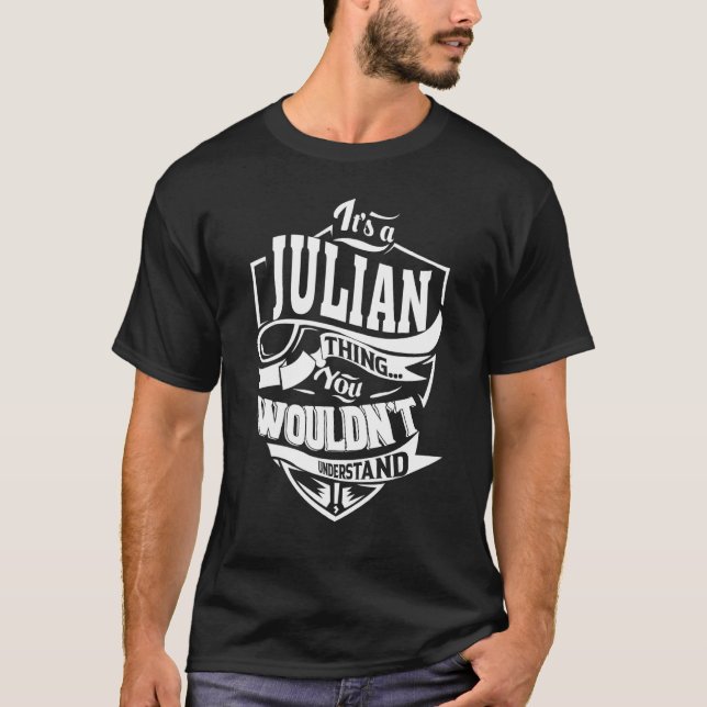 Camiseta Es algo JULIANO (Anverso)