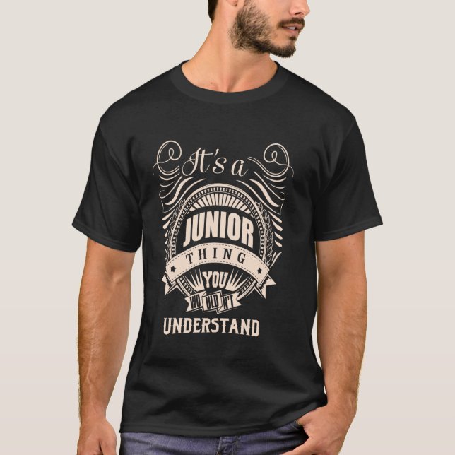 Camiseta Es algo JUNIOR Regalos (Anverso)