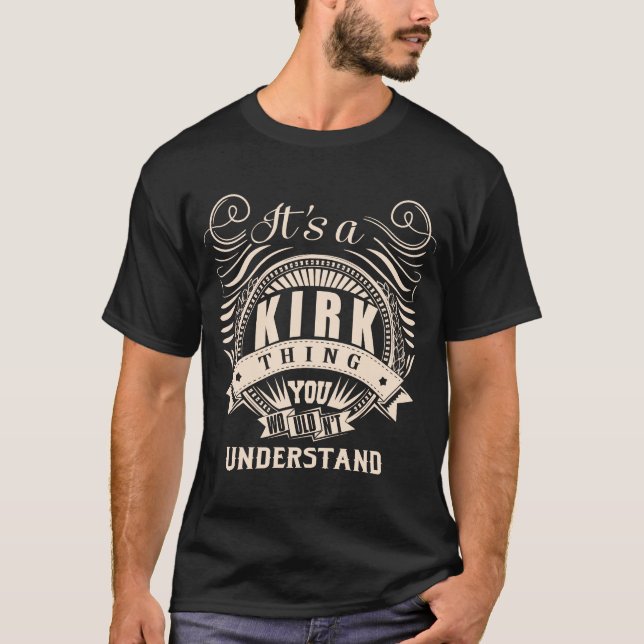 Camiseta Es algo KIRK que no entenderías (Anverso)