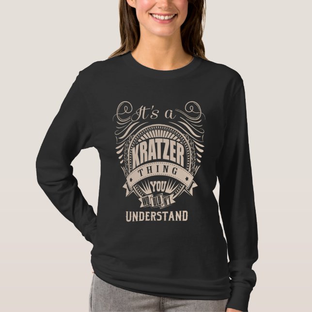 Camiseta Es algo KRATZER (Anverso)