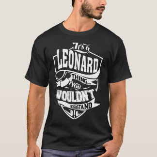 Camiseta Es algo Leonard
