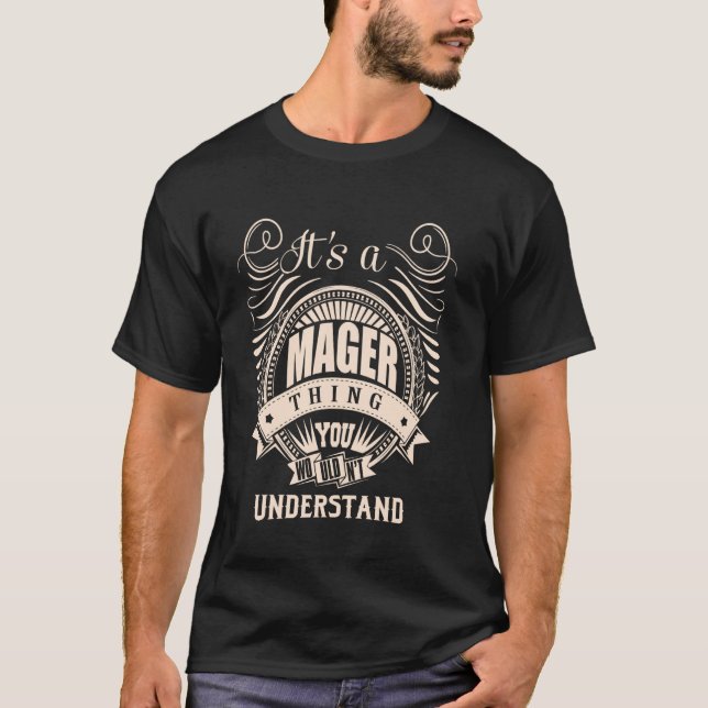 Camiseta Es algo MAGER (Anverso)