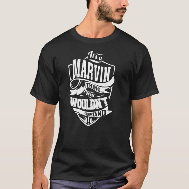 Camiseta Es algo MARVIN (Anverso)