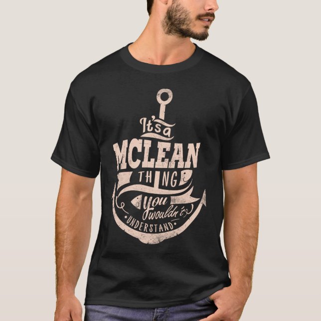 Camiseta Es algo MCLEAN, no lo entenderías (Anverso)