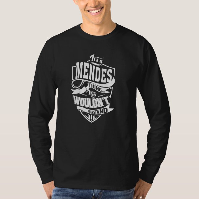 Camiseta Es algo MENDES (Anverso)