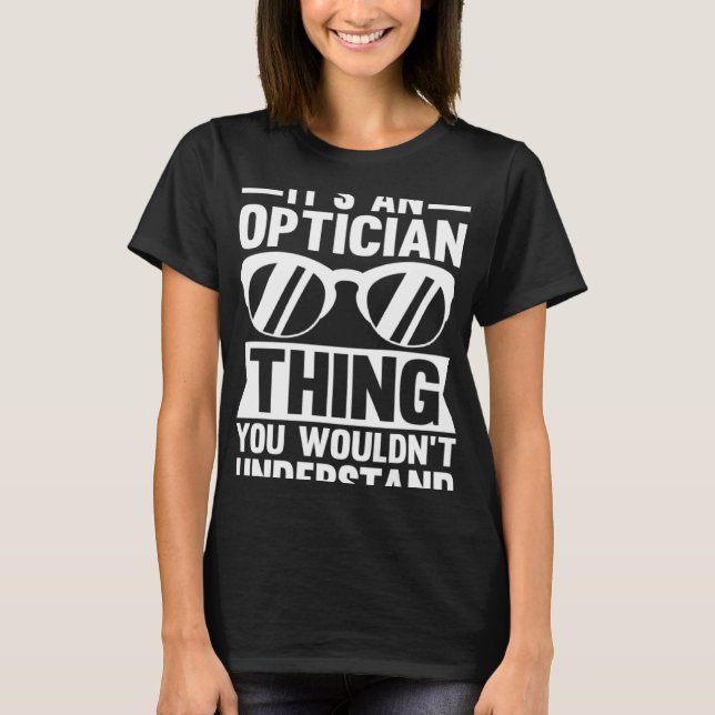 Camiseta Es algo óptico que no entenderías (Anverso)