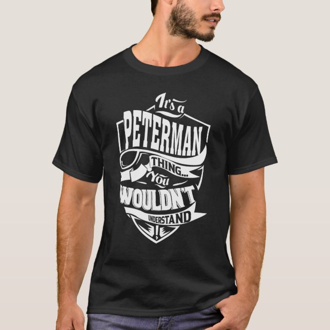 Camiseta Es algo PETERMAN (Anverso)