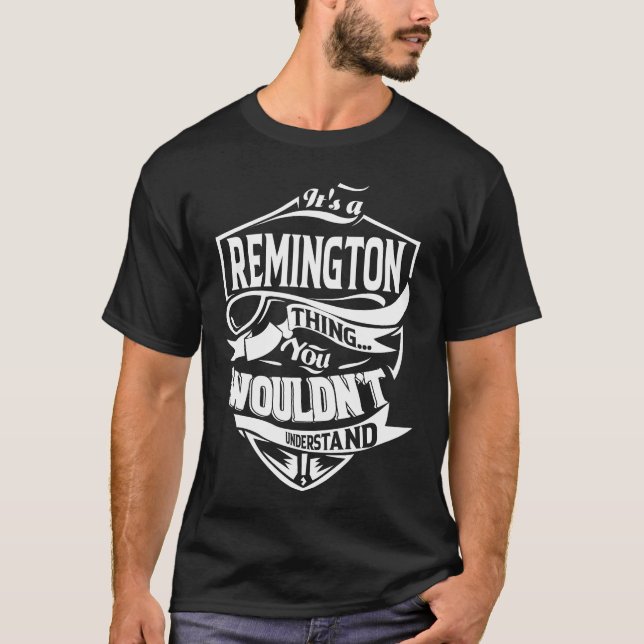 Camiseta Es algo que REMINGTON no entendería (Anverso)