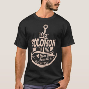 Camiseta Es algo SOLOMON, no lo entenderías