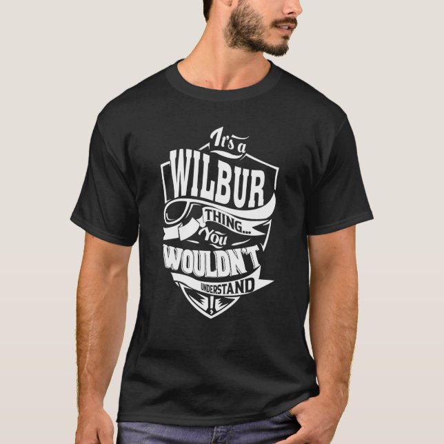 Camiseta Es algo WILBUR (Anverso)