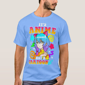 Camiseta Es Anime, no un Personalizado Chica infantil Kawai