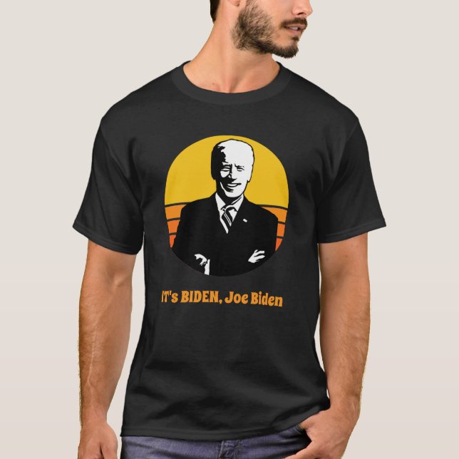 Camiseta Es Biden, Joe Biden T-Shirt (Anverso)