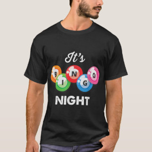 Camiseta Es Bingo Night Womens Funny Bingo Player Lover M