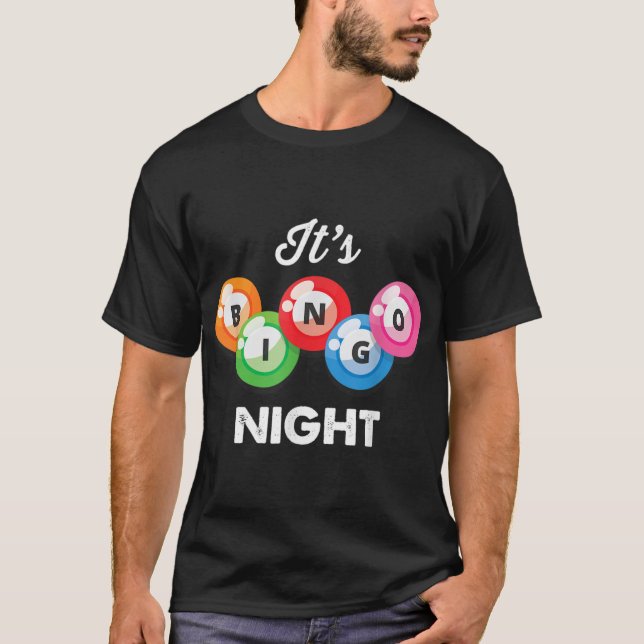 Camiseta Es Bingo Night Womens Funny Bingo Player Lover M (Anverso)