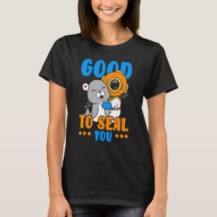 Camiseta Es Bueno Sellarte La Biología Marina Submarina De 