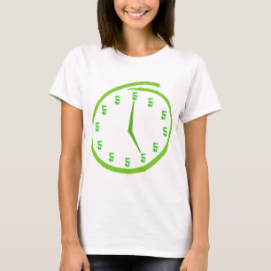 Camiseta Es cinco en punto en alguna parte