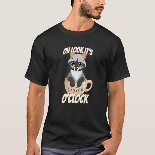 Camiseta Es Civet Café O'clock Bebe Caffeine (Anverso)