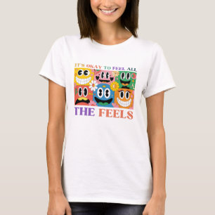 Camiseta Es clave sentir todos los sentimientos