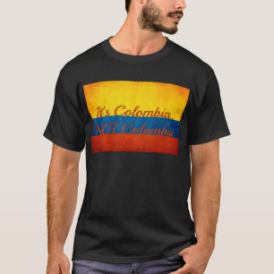 Camiseta "Es Colombia, no Columbia"