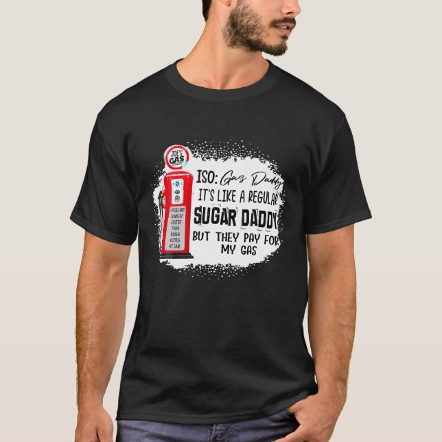 Camiseta Es como un papi de azúcar común pero (Anverso)