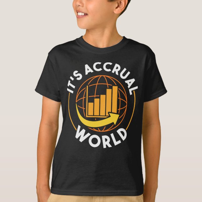 Camiseta Es cómplice de contabilidad y contabilidad mundial (Anverso)
