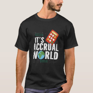 Camiseta Es contabilidad de contabilidad pública mundial de