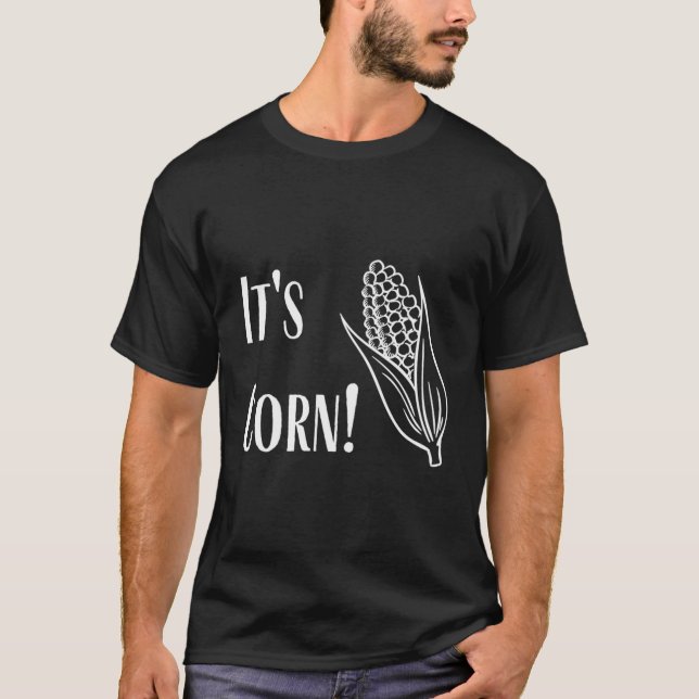 Camiseta ¡Es Corn! (Anverso)