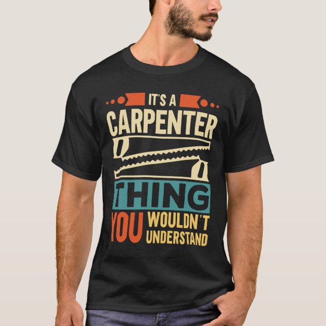 Camiseta Es cosa de carpintero (Anverso)