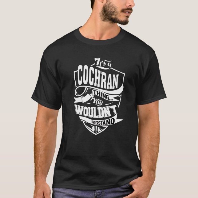 Camiseta Es cosa de Cochran (Anverso)