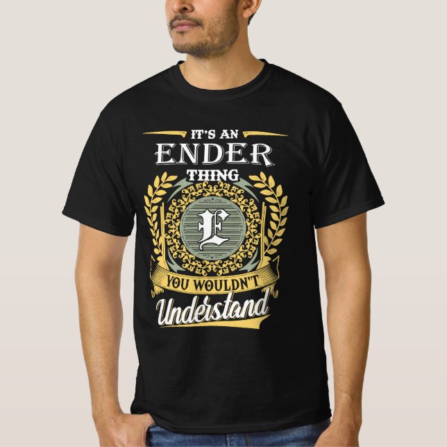 Camiseta Es Cosa De Ender Que No Podrías Entender (Anverso)