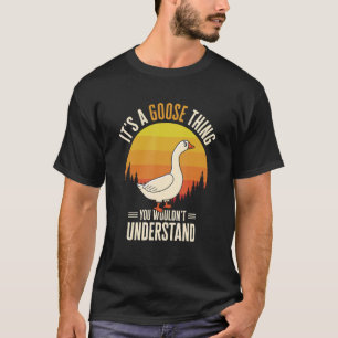 Camiseta Es cosa de ganso ganso animal de granja de ganso d
