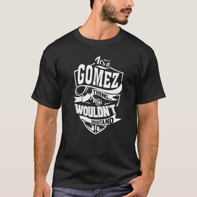 Camiseta Es Cosa de Gomez (Anverso)