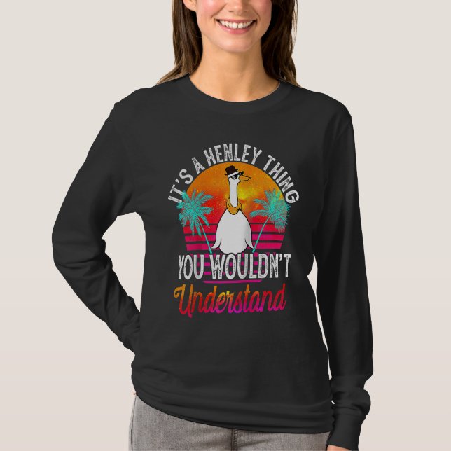 Camiseta Es Cosa De Henley Que No Entenderías  Henle (Anverso)