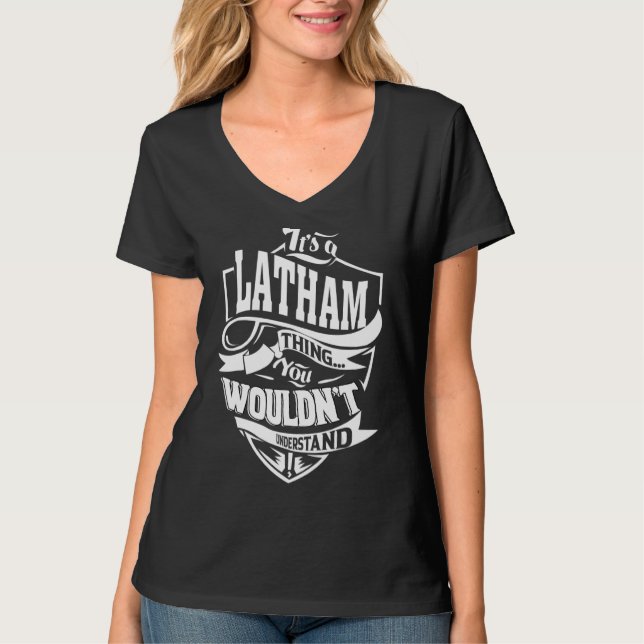 Camiseta Es cosa de Latham (Anverso)