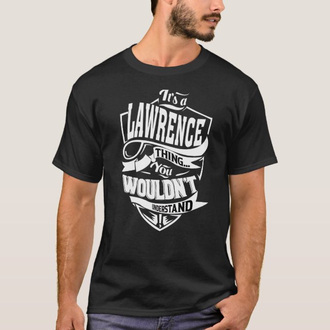 Camiseta Es cosa de Lawrence (Anverso)