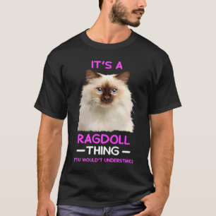Camiseta Es Cosa de Ragdoll Gato