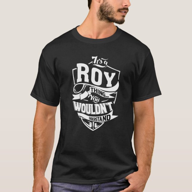 Camiseta Es Cosa De Roy (Anverso)
