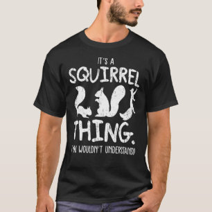 Camiseta Es curiosa la ciencia de animales forestales