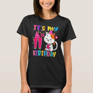 Camiseta Es curioso mi regalo de cumpleaños número 11 Chica