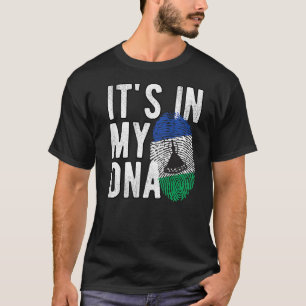 Camiseta Es curioso que esté en mi ADN Prem de huellas digi